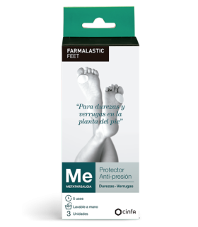 FARMALASTIC FEET ME PROTECTOR ANTIPRESION DUREZAS VERRUGAS