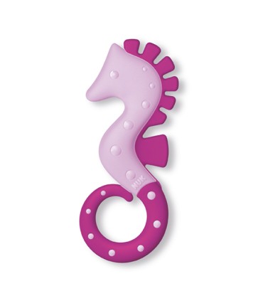 NUK MORDEDOR SUAVE CABALLITO DE MAR 3M