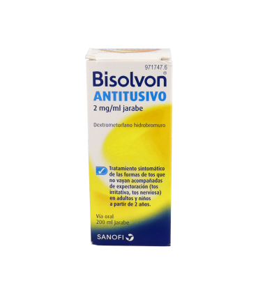 BISOLVON ANTITUSIVO 2 mg/ml JARABE 1 FRASCO 200 ml