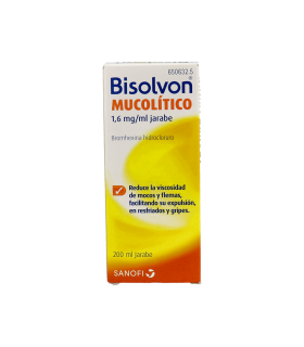 BISOLVON MUCOLITICO 1,6 mg/ml JARABE 1 FRASCO 200 ml
