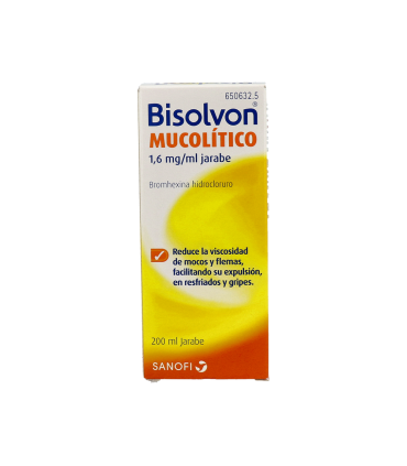 BISOLVON MUCOLITICO 1,6 mg/ml JARABE 1 FRASCO 200 ml