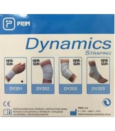 PRIM ORTESIS ELÁSTICA DYNAMICS STRAPING DY203 (CODO-TOBILLO)