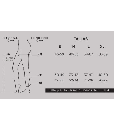 FARMALASTIC PANTY COMPRESION LIGERA COLOR CAMEL TALLA L