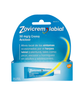 ZOVICREM LABIAL 50 MG/G CREMA 1 TUBO 2 G