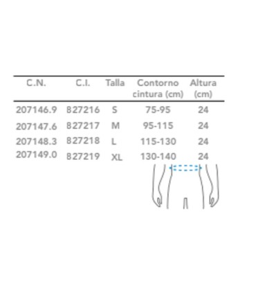 PRIM FAJA  UNIBAND PRIMSPINE PRS606 TALLA S