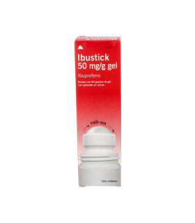 IBUSTICK 50 mg/g GEL CUTANEO 1 TUBO 60 g (CON ROLL-ON)