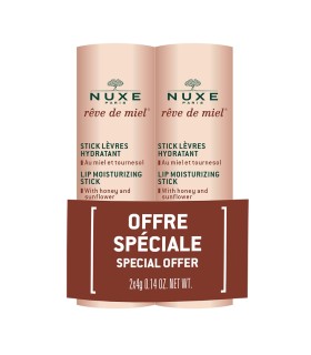 NUXE REVE DE MIEL STICK LABIOS HIDRATANTE DUPLO