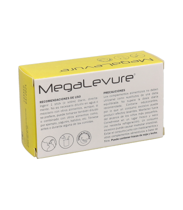 MEGALEVURE 10 STICKS SABOR PLATANO