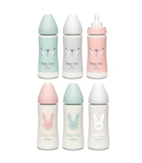 SUAVINEX BIBERON SILICONA SX PRO FISIO TL 360ML PREMIUM