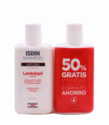 LAMBDAPIL ANTICAIDA CHAMPU 400 ML X 2 40%DTO 2ªUD DUPLO