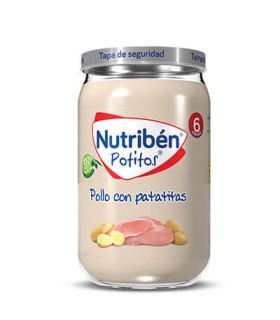NUTRIBEN POLLO CON PATATITAS POTITO 235 G