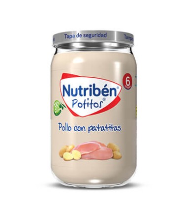 NUTRIBEN POLLO CON PATATITAS POTITO 235 G