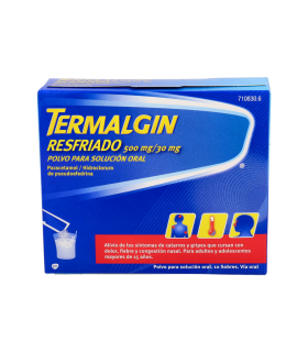 TERMALGIN RESFRIADO 10 SOBRES POLVO PARA SOLUCION ORAL