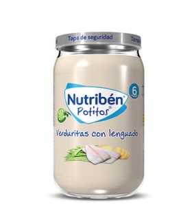 NUTRIBEN VERDURITAS CON LENGUADO POTITO 235 G