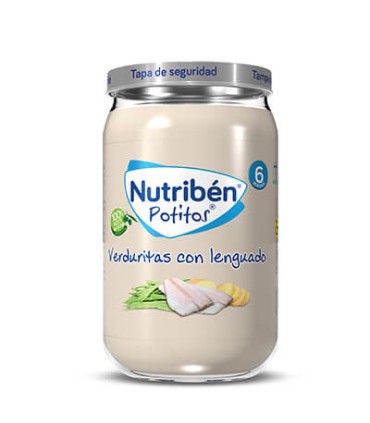 NUTRIBEN VERDURITAS CON LENGUADO POTITO 235 G