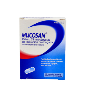 MUCOSAN RETARD 75 MG 30 CAPSULAS LIBERACION PROLONGADA