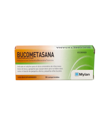 BUCOMETASANA 30 COMPRIMIDOS PARA CHUPAR