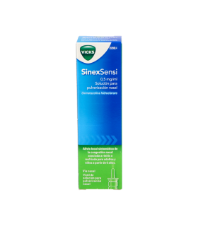 NASALVICKS 0,5 MG/ML SOLUCION PARA PULVERIZACION NASAL 1 FRASCO 15 ML