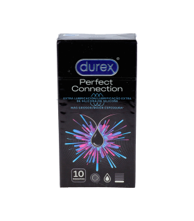 DUREX PERFECT CONNECTION PRESERVATIVOS 10 PRESERVATIVOS