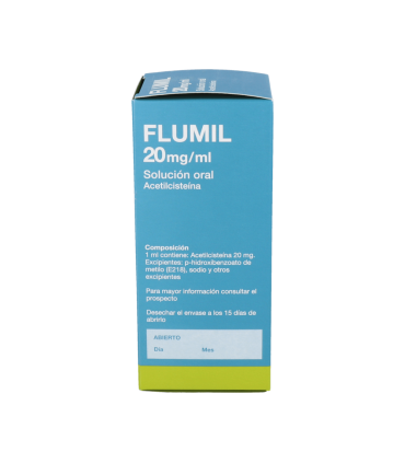 FLUIMUCIL PEDIATRICO 20 mg/ml SOLUCION ORAL 1 FRASCO 200 ml