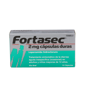 FORTASEC 2 MG 10 CAPSULAS