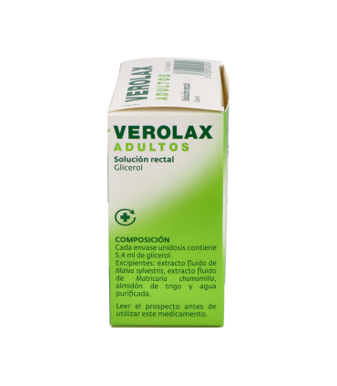 VEROLAX ADULTOS 5,4 ML SOLUCION RECTAL 6 ENEMAS 7,5 ML