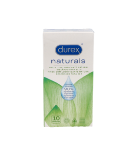 DUREX NATURALS PRESERVATIVOS 10 UNIDADES
