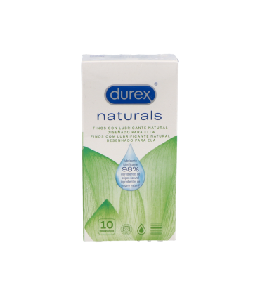 DUREX NATURALS PRESERVATIVOS 10 UNIDADES