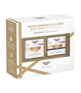 EUCERIN HYALURON FILLER ELASTICITY CREMA DIA FPS 30 50ML + CREMA DE NOCHE 50ML PACK
