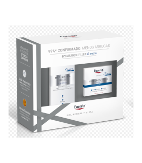 EUCERIN HYALURON FILLER CREMA DE DIA + CREMA NOCHE PIEL NORMAL PACK