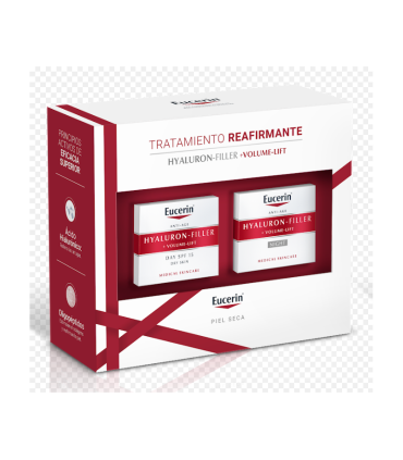 EUCERIN HYALURON FILLER VOLUME CREMA DIA + CREMA NOCHE PACK
