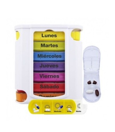 ACOFAR PASTILLERO  SEMANAL 4 TOMAS  CON  CORTADOR