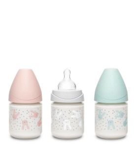 SUAVINEX BIBERON SILICONA VIDRIO FISIO 120ML