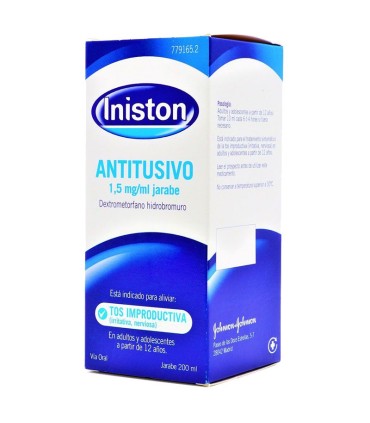 INISTON TOS 1,5 MG/ML JARABE 1 FRASCO 200 ML