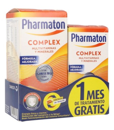 PHARMATON COMPLEX 100 COMPRIMIDOS + 30 COMPRIMIDOS PACK PROMOCION