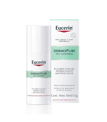 EUCERIN DERMOPURE OIL CONTROL FLUIDO FACIAL HIDRATANTE MATIFICANTE 50 ML