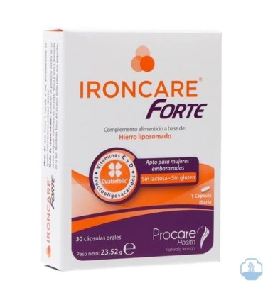IRONCARE FORTE 30 CAPSULAS