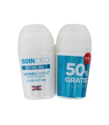 ISDIN LAMBDA CONTROL ROLL-ON ANTITRASPIRANTE  50ML DUPLO
