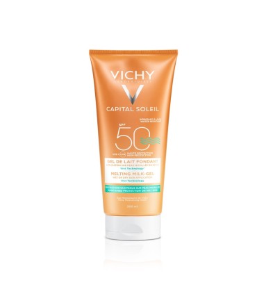 VICHY IDEAL SOLEIL SPF 50 LECHE GEL ULTRA FUNDENTE  200 ML