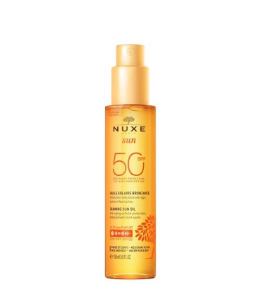 NUXE SUN ACEITE SOLAR BRONCEADOR SPF50 150ML