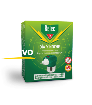 RELEC DIA Y NOCHE ANTIMOSQUITOS ELECTRICO LIQUIDO 1 UNIDAD