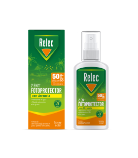 RELEC FOTOPROTECTOR SPF 50 CON CITRONELA 100ML