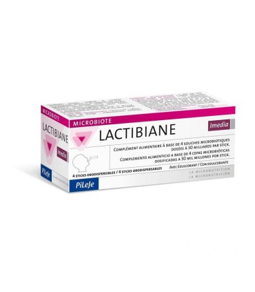PILEJE LACTIBIANE IMEDIA 4STICKS BUCODISPERSABLE