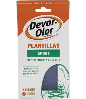 PLANTILLAS DEVOR-OLOR  SPORT TALLA ÚNICA
