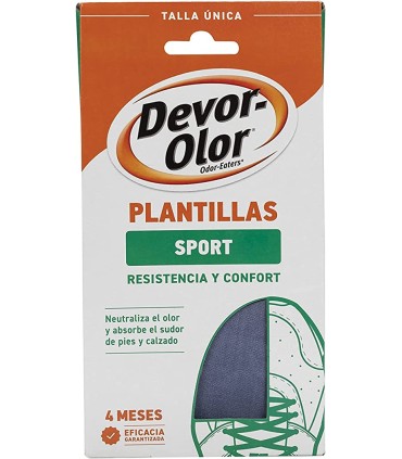PLANTILLAS DEVOR-OLOR  SPORT TALLA ÚNICA
