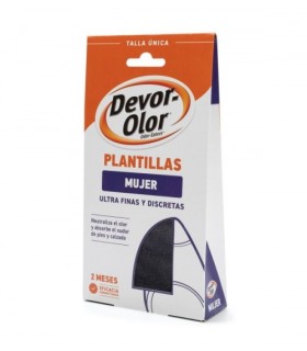 PLANTILLAS DEVOR-OLOR MUJER ULTRA FINAS  TALLA ÚNICA