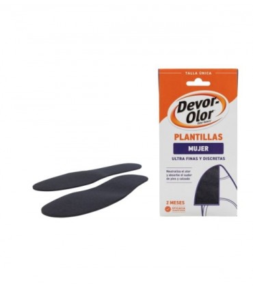 PLANTILLAS DEVOR-OLOR MUJER ULTRA FINAS  TALLA ÚNICA