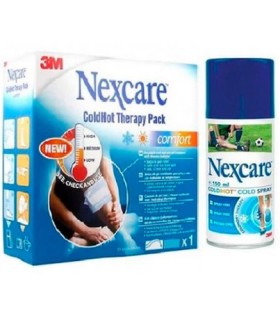 3M NEXCARE COLDHOT THERAPY PACK  COMFORT 11 CM X 26 CM + PACK REGALO SPRAY FRIO