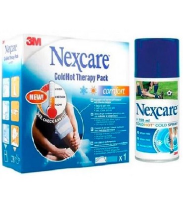 3M NEXCARE COLDHOT THERAPY PACK  COMFORT 11 CM X 26 CM + PACK REGALO SPRAY FRIO