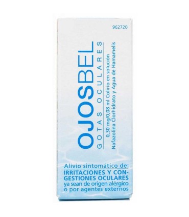 OJOSBEL 0,3 mg/ml + 0,08 ml/ml COLIRIO EN SOLUCION 1 FRASCO 8 ml